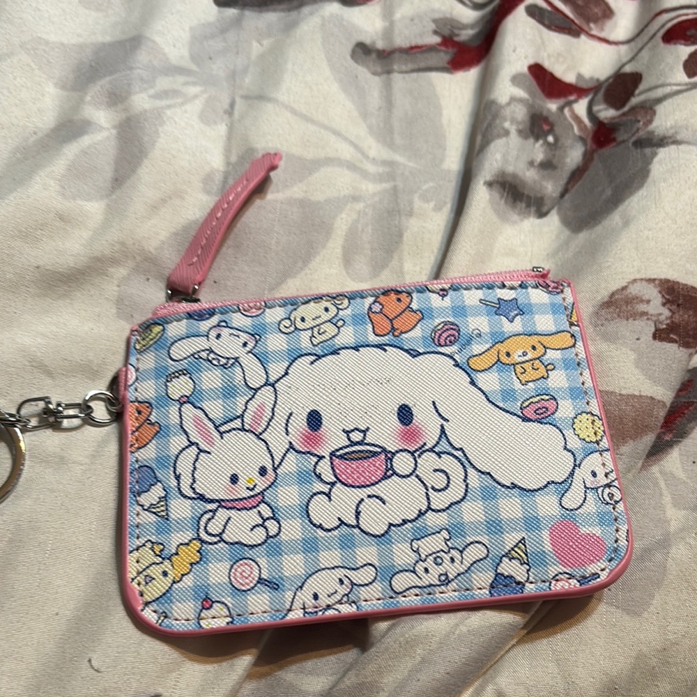 Cinamorol coin purse keychain